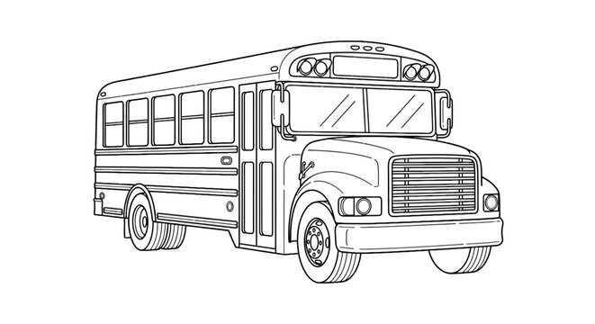 A large yellow school bus vehicle.