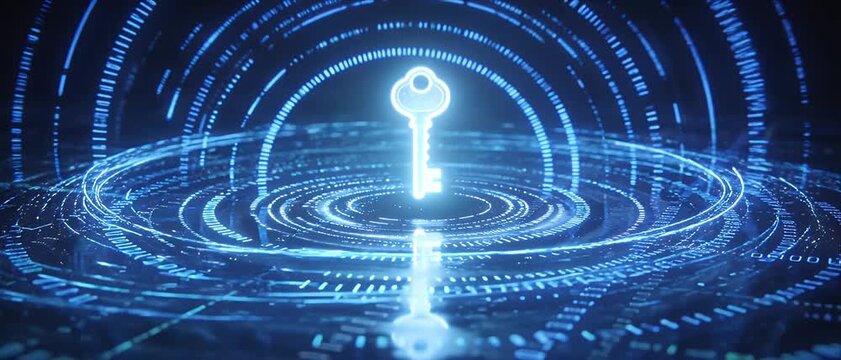 Cybersecurity Cybersecurity shield digital data protection glowing green cyber defense security firewall network security with shield digital data protection around key hologram for secure cyber