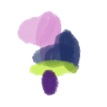 Watercolor Painting Abstract