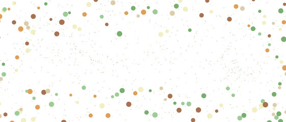 Vector illustration of colorful dots on white background for design and decoration © Provir