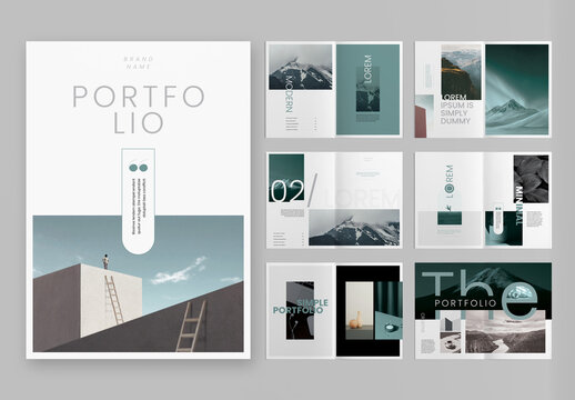 Minimalist Portfolio Layout