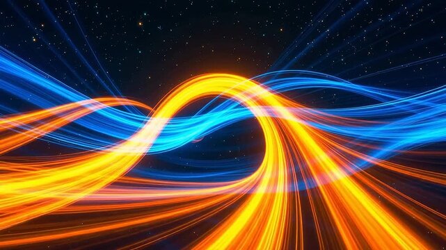 Brainwave Symphony in Chromatic Flow