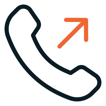 outgoing call icon