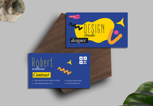 Professional Creative Designer Visiting Card Template