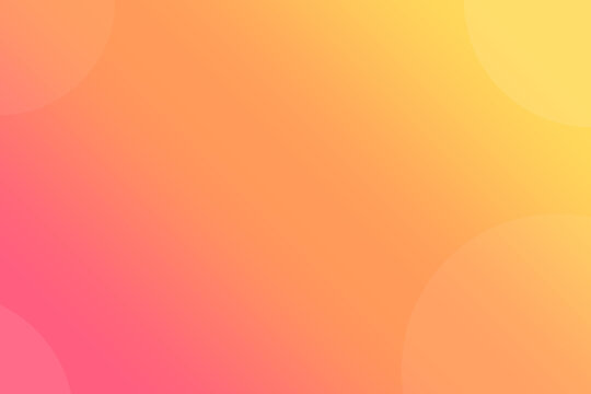Abstract blurred background with a smooth gradient of pink, orange, and yellow colors