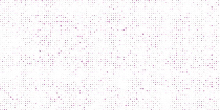 ping and White Polka Dot Background