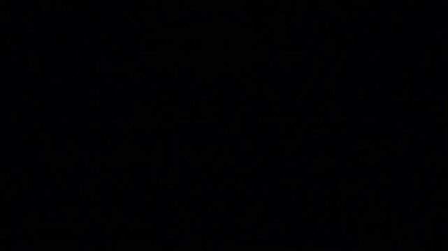 Maze puzzle solution with glowing neon question mark above a lonely standing person in this cinematic motion video clip