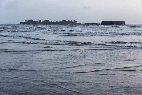 kolaba fort or alibaug fort, Maharashtra, India.