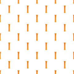 Naklejka premium Golden columns creating seamless repeating pattern on white background