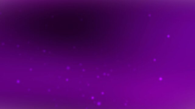 Violet Flame illuminates a dreamy purple gradient with glowing particles, creating a magical and futuristic cosmic atmosphere