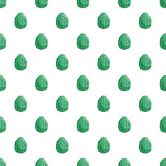 Naklejka premium Green scaled dragon eggs creating a whimsical mythical repeating pattern