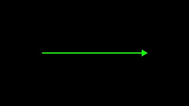 Creative Graph arrow chart right flat arrow. growth arrow and graph chart, Business line arrow, improvement, business. animation