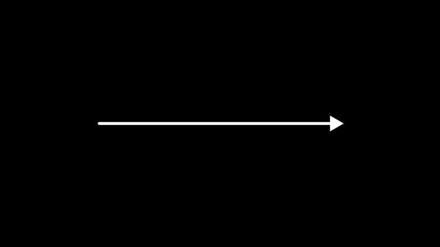 Creative Graph arrow chart right flat arrow. growth arrow and graph chart, Business line arrow, improvement, business. animation