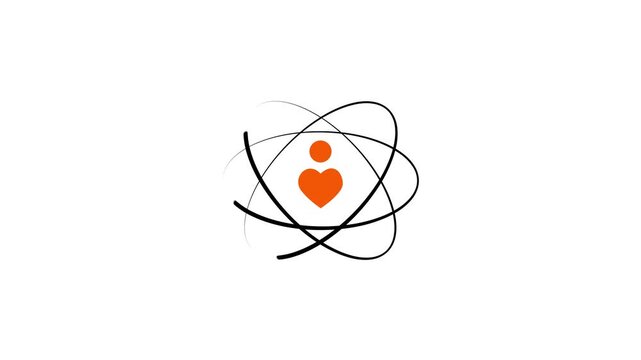 Core values,corporate values concept. Company culture and strategy related to business, people relationships, company growth. Principles guide company's action. Core values icon .4k motion graphics
