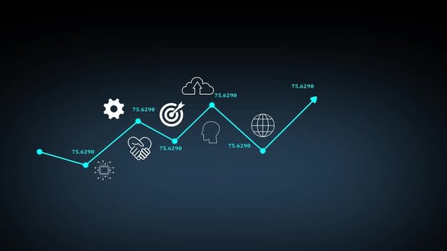 Businessman rocket launch investment growth, planning and starting corporate business start up aiming objective value development leadership and customer target group.4k motion graphics video
