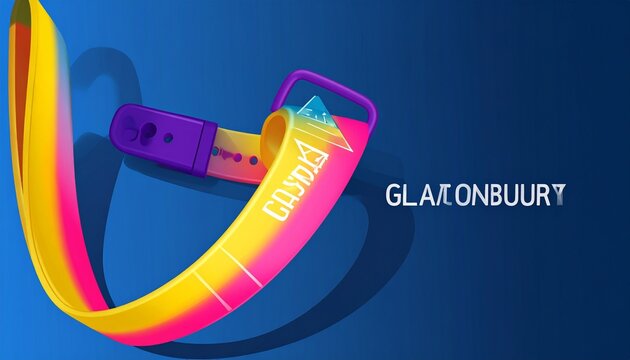 Colorful Wristband with Gradient Design