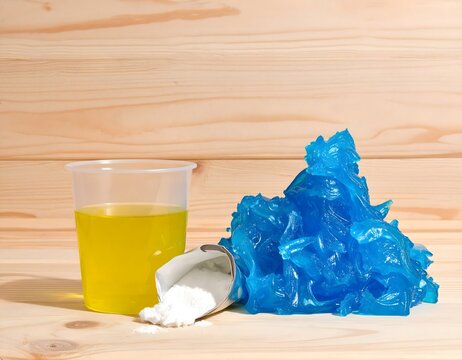 災害対策用の、凝固剤とアルミ袋