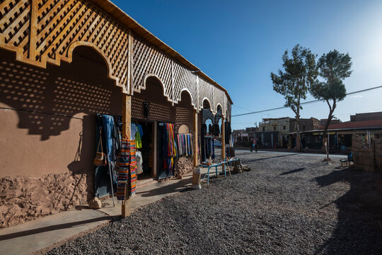 souvenir shop in the village of A&iuml;t Benhaddou