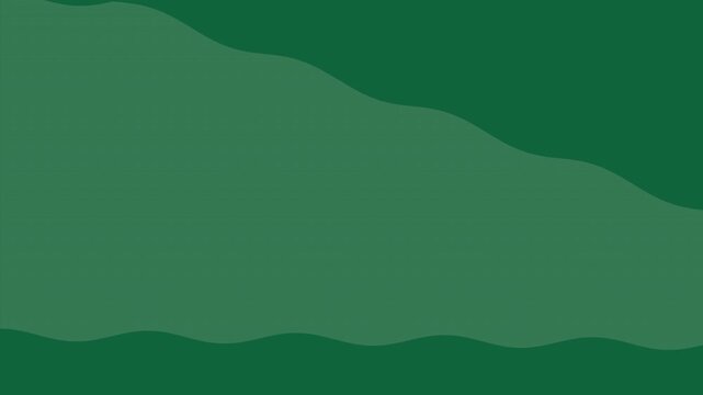 Minimalist dark green wavy organic motion graphics background with subtle texture
