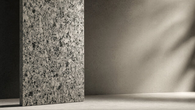 Diorite slab texture, natural stone surface for interior design.