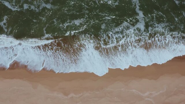 Stunning Aerial Drone Footage of Playa Garzon's Vibrant Beaches and Ocean Waves