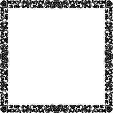 Filigree Crest Heraldry Frame Border Medieval Art