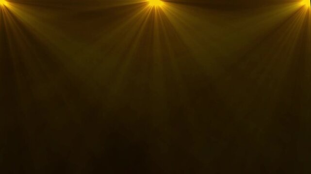 Sun light rays animation with glowing solar flares and volumetric lens leak effect.