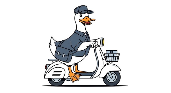 Motorcyclist in blue jacket and helmet riding.