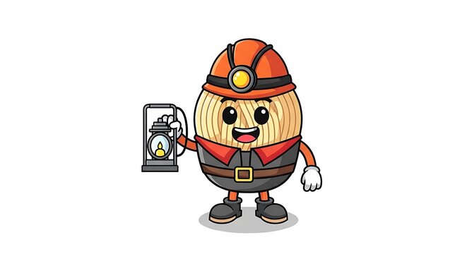 Cartoon robot chef holding a tablet in kitchen.