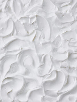 Creamy whipped texture spread on a surface, baking concept, culinary presentation idea