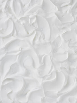 Smooth whipped cream with soft peaks, dessert topping, bakery and cafe menu