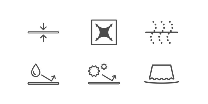 Medical Bandage Feature Icon Set
