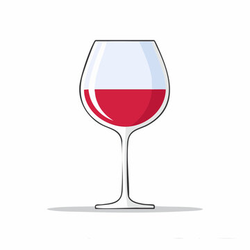 Red Wine in a Glass