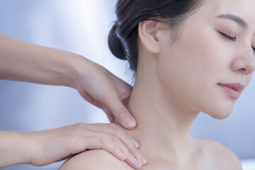 Naklejka premium massage