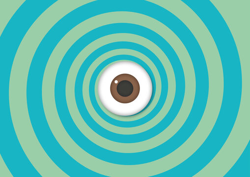 Hypnosis, conceptual illustration