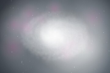 Abstract galaxy nebula with stars and cosmic dust © Rangga
