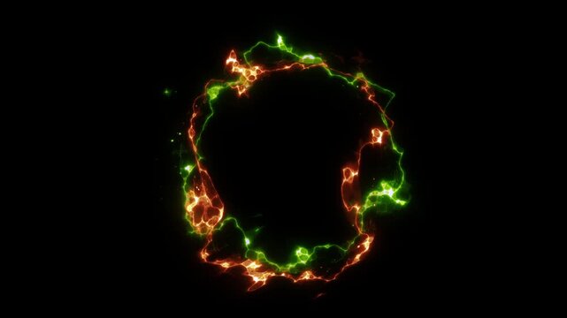 Comic Action Energy Circle Rays Animation
Comic explosive background with glowing power speed fire circle light rays