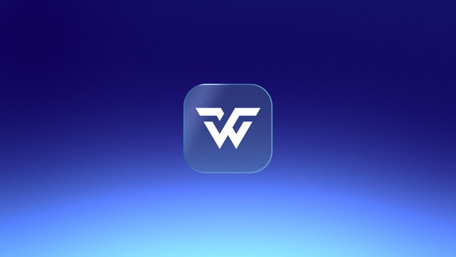 Frosted Glass App Icon Logo Reveal, Elegant Glassmorphism Brand Intro, Modern Tech Startup Animation