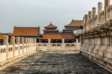 Fototapeta premium Forbidden City Ancient Architectural Complex in Beijing, China