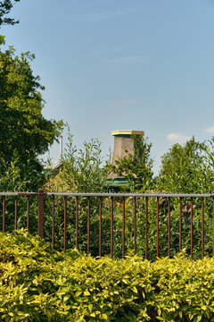 Dutch heritage restoration traditional windmill architecture historic preservation cultural landmark in Koog aan de Zaan netherlands european history