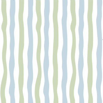 Vector seamless pattern with simple hand drawn geometric elements. Striped endless background.
