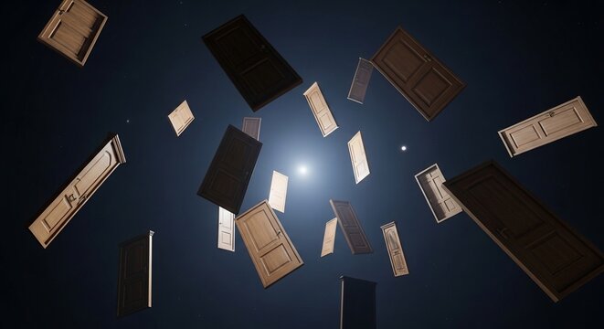 Floating doors concept
