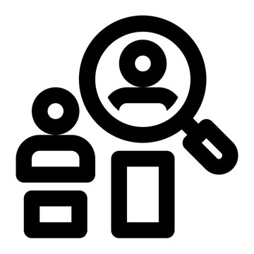 Competitor Analysis Outline Icon