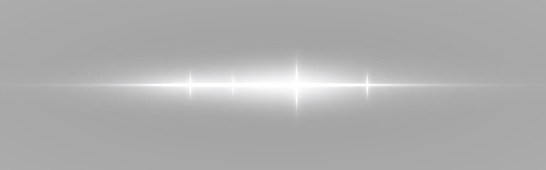 White  neon beam cuts through dark gradient PNG. Light streaks form dynamic energy flow. Vector glow enhances digital interface. © Extrastock