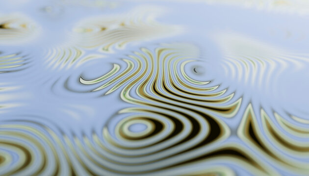 Abstract wavy patterns in pastel tones create a mesmerizing visual effect.