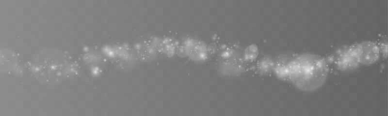 Soft light sparkles drift in abstract dark scene. Gentle glow creates calm elegant visual mood. Ideal for festive compositions © Extrastock