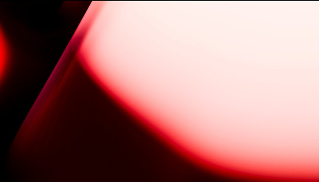 Abstract vivid red and black gradient with smooth curves and soft lighting effects.