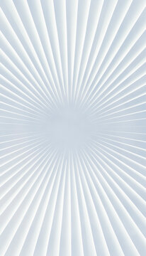 Symmetrical radial pattern with white and light blue abstract geometric lines.