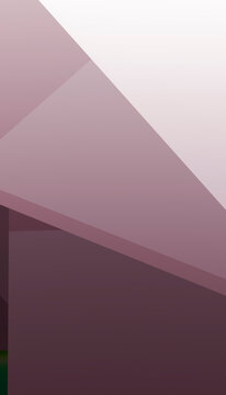 Abstract geometric shapes in shades of pink and purple, forming a minimalist pattern.