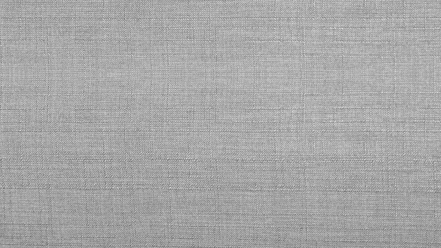 Neutral Gray textile background with uniform weave